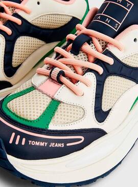 Sapatilhas Tommy Jeans Fashion Runner Multicolor