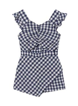 Jumpsuit Mayoral Vichy Azul Marinho para Menina