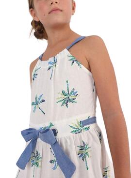 Vestido Mayoral Palmeiras Branco para Menino