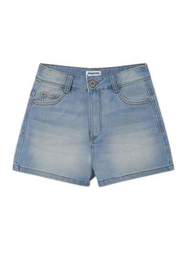 Short Mayoral Básico Denim para Menina