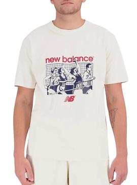 T-Shirt New Balance Atletics Remasterizado Branco