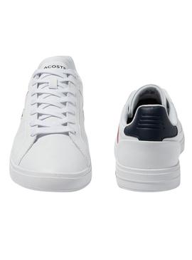 Sapatilhas Lacoste Europa Pro Tri Branco Homem