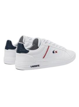 Sapatilhas Lacoste Europa Pro Tri Branco Homem