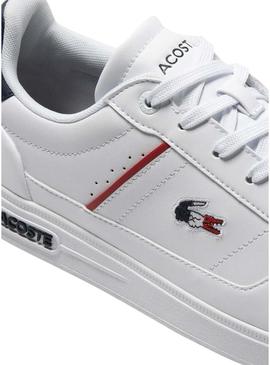 Sapatilhas Lacoste Europa Pro Tri Branco Homem