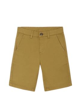 Bermuda Mayoral Chino Verde para Menino