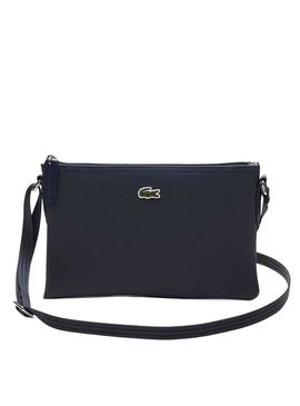 Bolsa Lacoste Cruzado Azul Marinho para Mulher