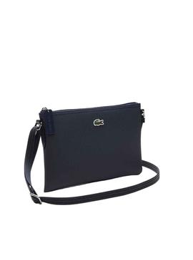 Bolsa Lacoste Cruzado Azul Marinho para Mulher