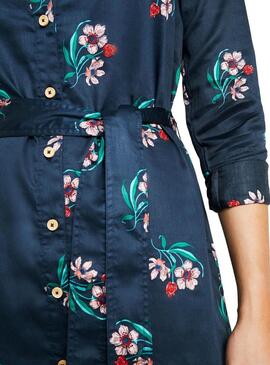 Vestido Pepe Jeans Luisa Azul Mulher