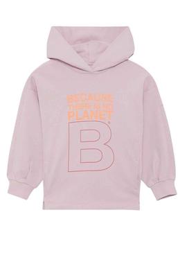 Sweat Ecoalf Alnus Rosa para Menina