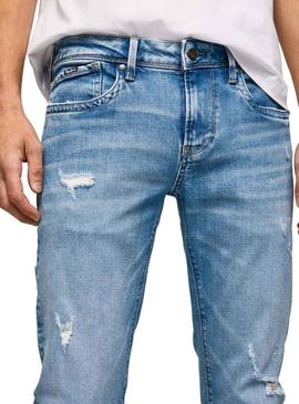 Calças Jeans Pepe Jeans Escotilha VT5 para Homem