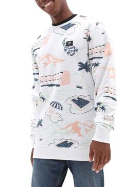 Sweat Vans Scenic Branco para Homem