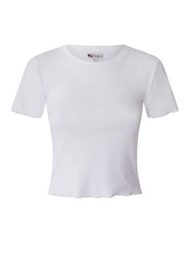 T-Shirt Pepe Jeans Cara Branco para Mulher