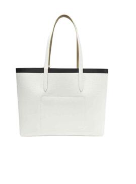 Bolsa Lacoste Zipped Bege para Mulher