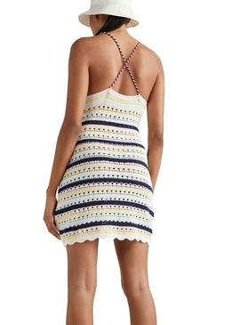 Vestido Tommy Jeans Crochet para Mulher