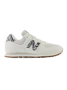 Sapatilhas New Balance 574 Mini Branco Menina e Menino