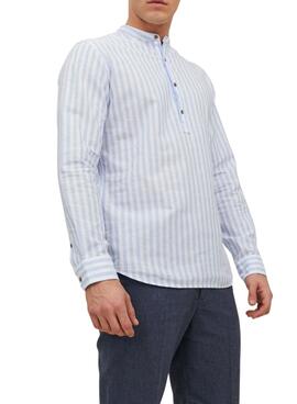 Camisa Jack & Jones Blasummer Azul para Homem