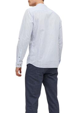 Camisa Jack & Jones Blasummer Azul para Homem