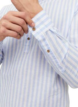 Camisa Jack & Jones Blasummer Azul para Homem