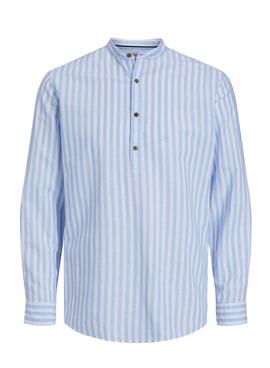 Camisa Jack & Jones Blasummer Azul para Homem