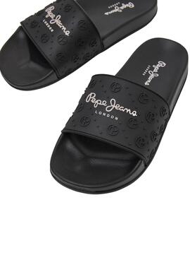 Flip flops Pepe Jeans Slider Plain Preto