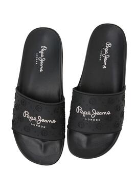 Flip flops Pepe Jeans Slider Plain Preto