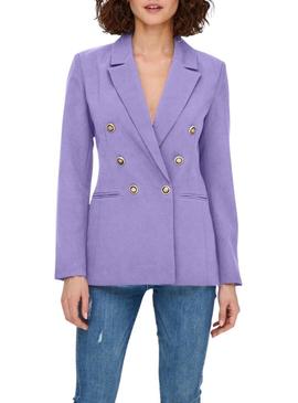 Blazer Only Astrid Morado para Mulher