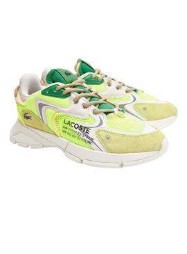Sapatilhas Lacoste Neo L003 Amarelo e Verde
