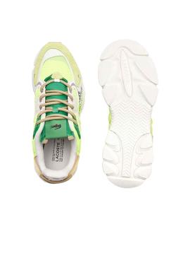Sapatilhas Lacoste Neo L003 Amarelo e Verde