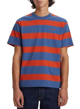 T-Shirt Levis Vintage Vermelho para Homem