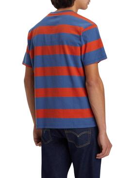 T-Shirt Levis Vintage Vermelho para Homem