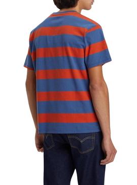 T-Shirt Levis Vintage Vermelho para Homem