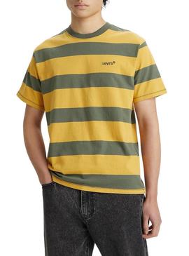 T-Shirt Levis Vintage Amarelo para Homem