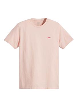 T-Shirt Levis Original Rosa para Homem