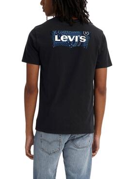T-Shirt Levis Graphic Preto para Homem