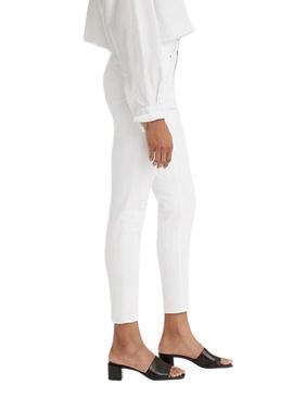 Calças Jeans Levis 721 Branco para Mulher