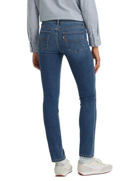 Calças Jeans Levis 312 Azul para Mulher