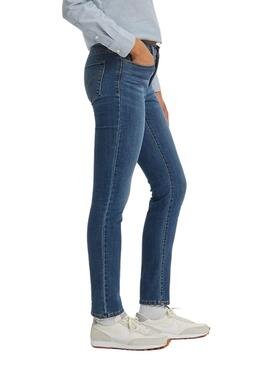 Calças Jeans Levis 312 Azul para Mulher