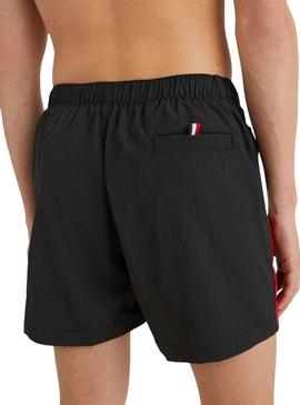 Swimsuit Tommy Hilfiger Draw Preto para Homem