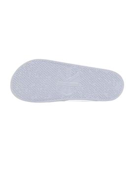 Chinelos Calvin Klein Monograma Branco para Homem