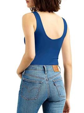 Body Levis Graphic Azul Mulher 