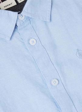 Camisa Name It Newsa Azul para Menino
