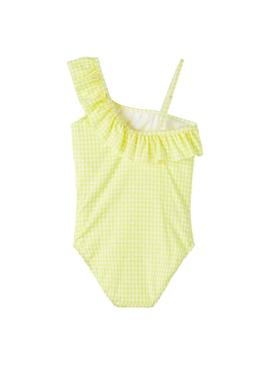 Swimsuit Name It Ziline Amarelo para Menina