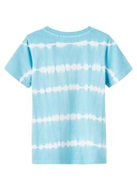 T-Shirt Name It Zadye Azul para Menino
