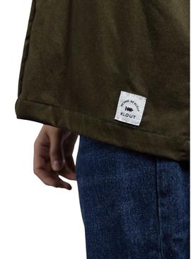 Overshirt Klout Safari Verde para Homem