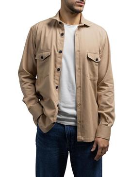 Overshirt Klout Safari Bege para Homem