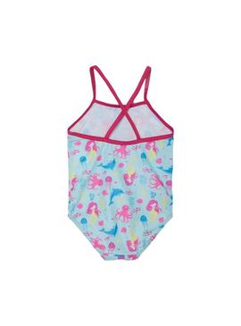 Swimsuit Name It Come Azul para Menina