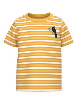 T-Shirt Name It Aquele Amarelo para Menino