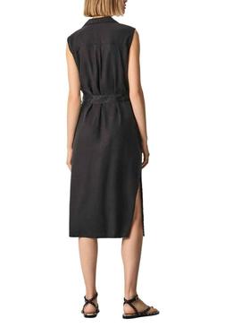 Vestido Pepe Jeans Maggie Preto para Mulher