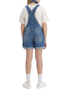 Macacão Levis Keep Azul para Menina