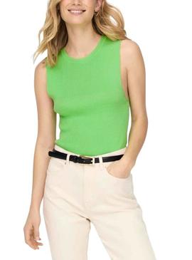 T-Shirt Only Majli Verde para Mulher